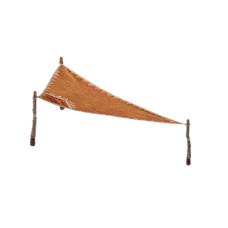 Trailing-Veil Parasol