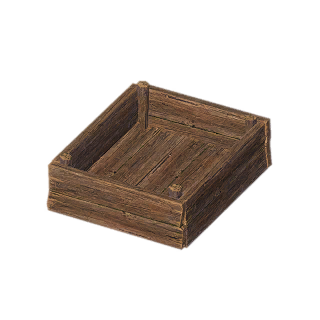 Timeworn Wooden Basket