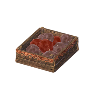 Crystal Square Basket